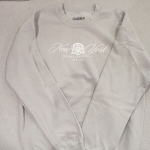 Golden Hour Gray Sweater